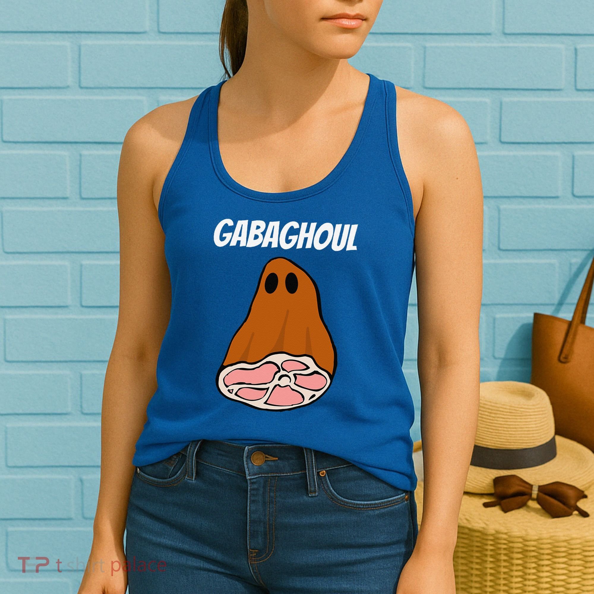 New Jersey Slang Halloween Dry Cured Meat Gabaghoul Gabagool Women's Tank Top