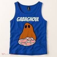 New Jersey Slang Halloween Dry Cured Meat Gabaghoul Gabagool Tank Top thumb 2