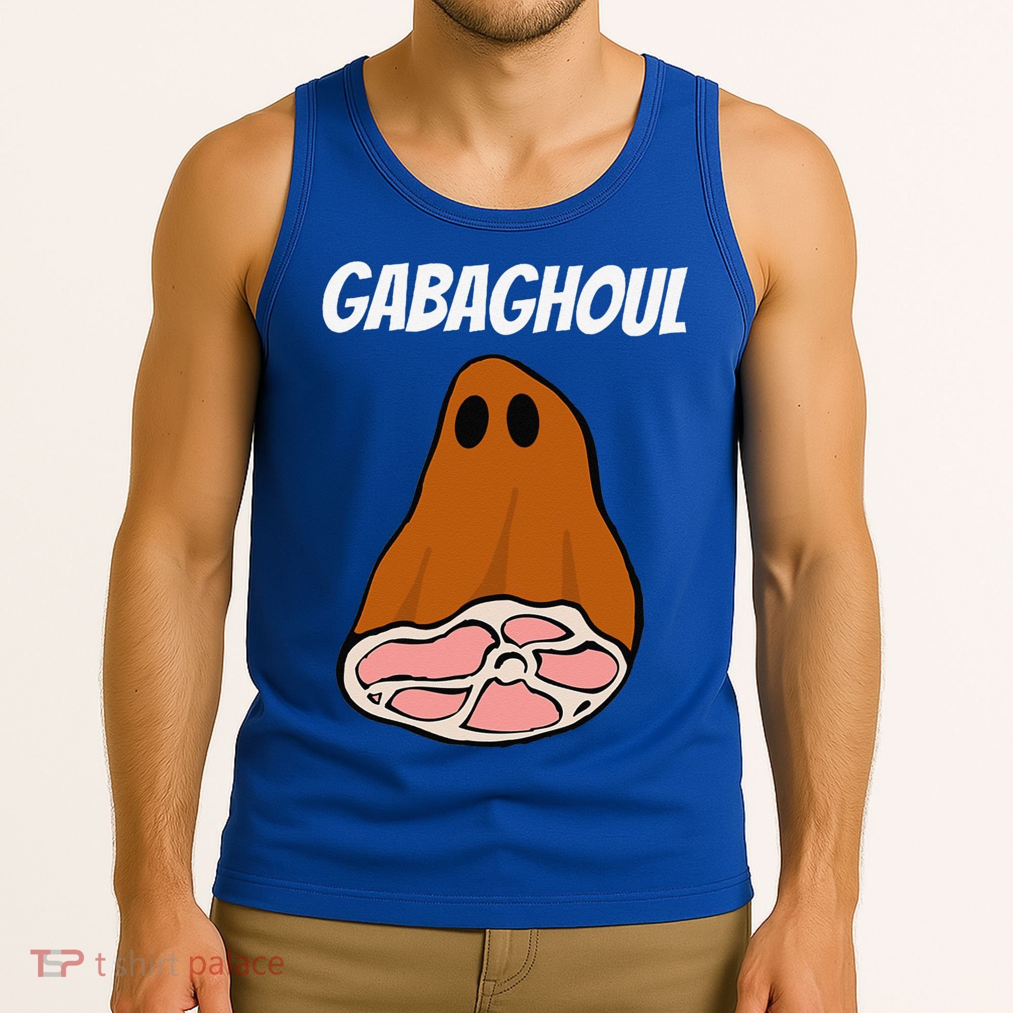 New Jersey Slang Halloween Dry Cured Meat Gabaghoul Gabagool Tank Top
