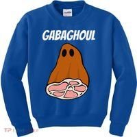 New Jersey Slang Halloween Dry Cured Meat Gabaghoul Gabagool Kids Sweatshirt thumb 0