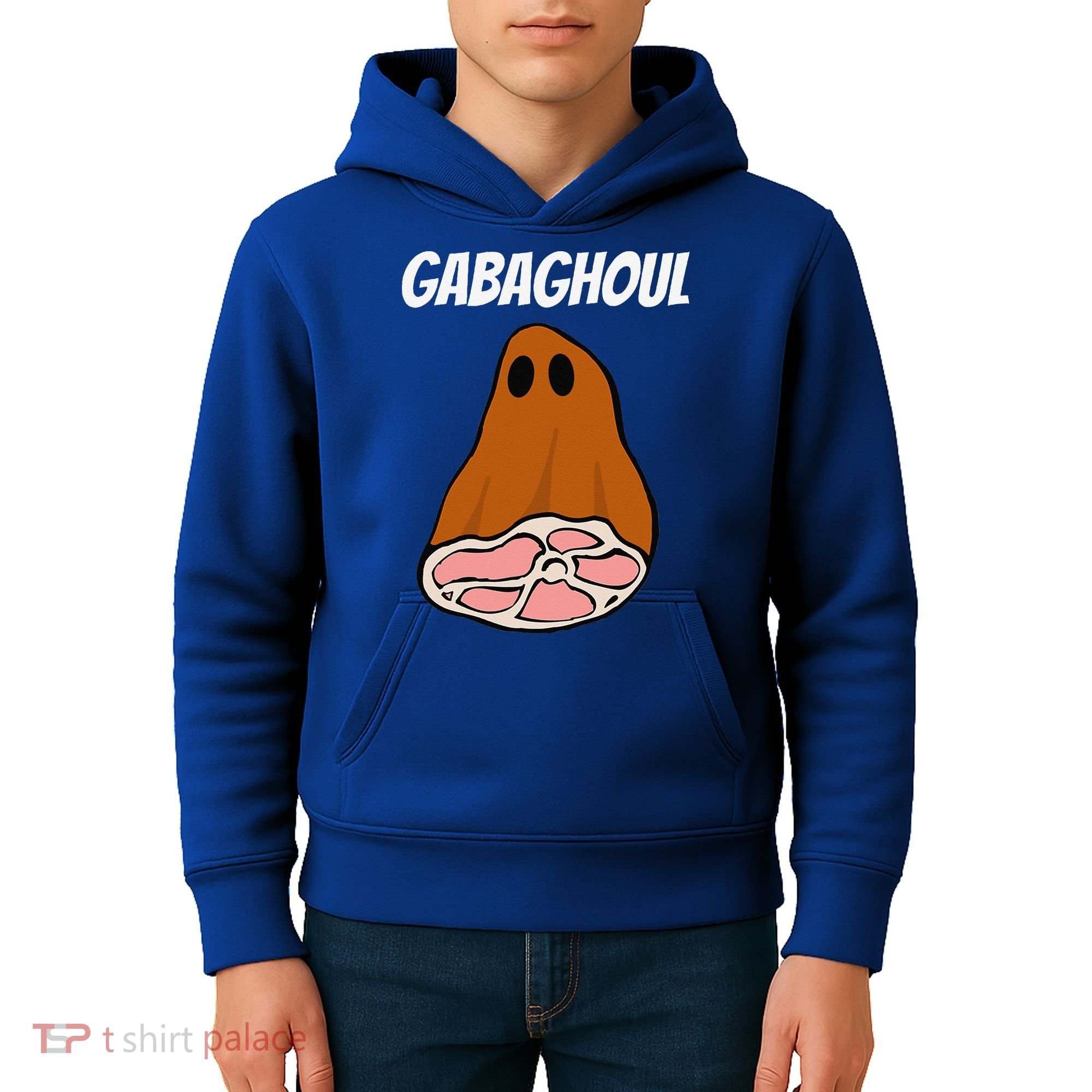 New Jersey Slang Halloween Dry Cured Meat Gabaghoul Gabagool Kids Hoodie
