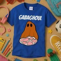 New Jersey Slang Halloween Dry Cured Meat Gabaghoul Gabagool Kids T-Shirt thumb 3