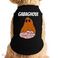 New Jersey Slang Halloween Dry Cured Meat Gabaghoul Gabagool Doggie Tank thumb 0