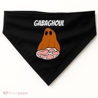 New Jersey Slang Halloween Dry Cured Meat Gabaghoul Gabagool USA-Made Doggie Bandana thumb 0