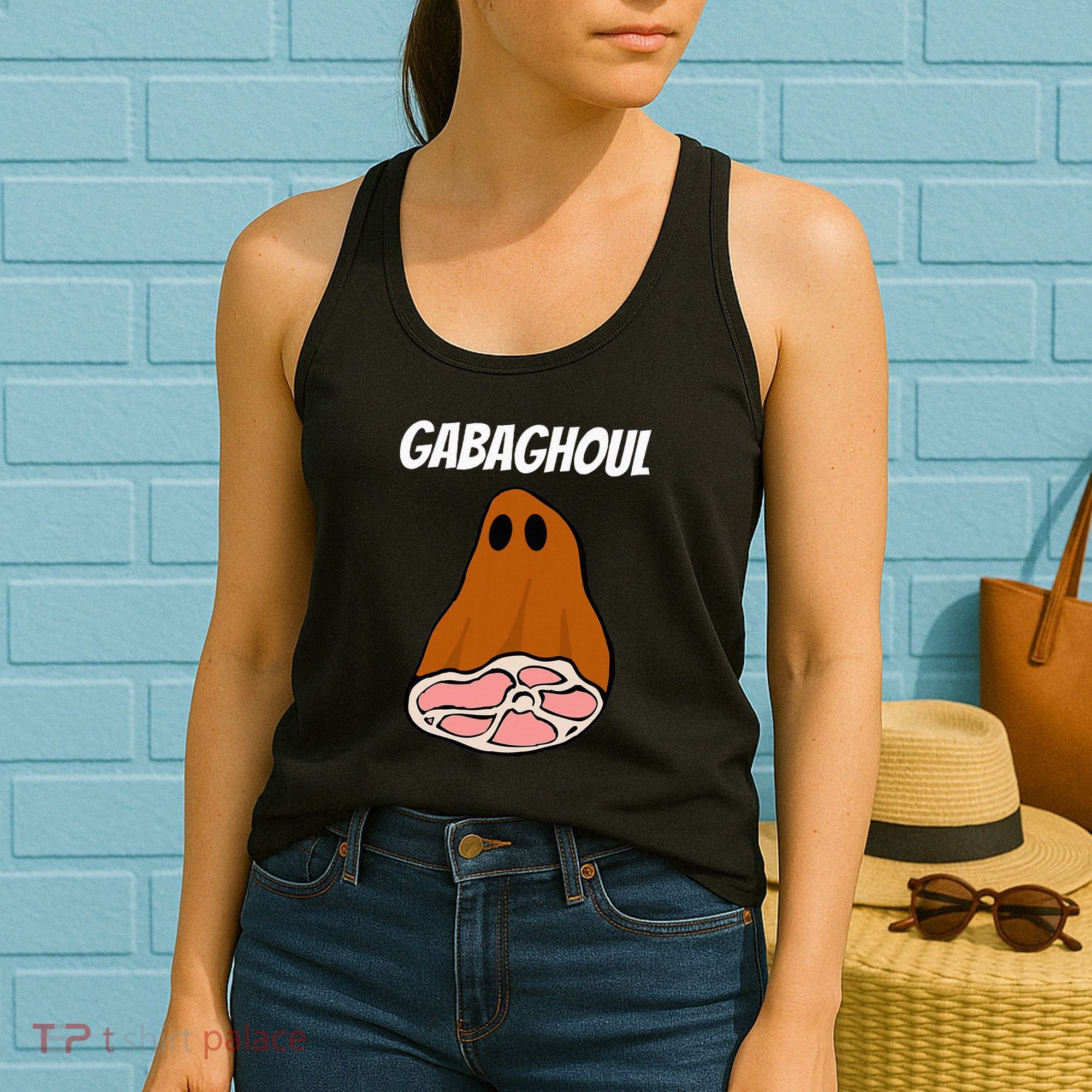 New Jersey Slang Halloween Dry Cured Meat Gabaghoul Gabagool Women's Tank Top