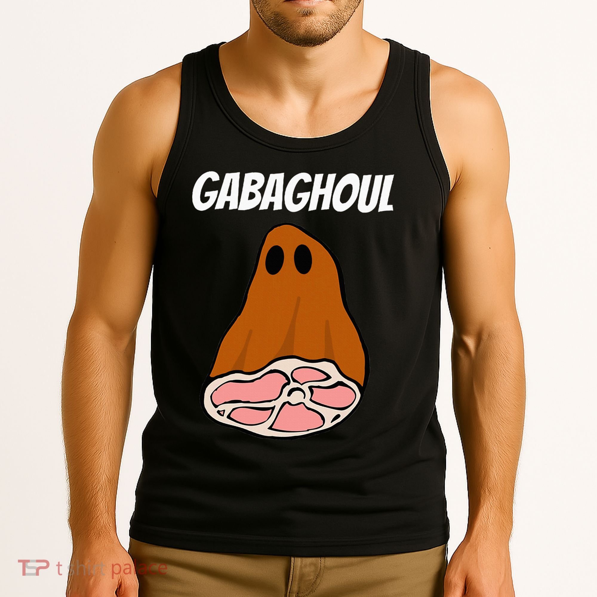 New Jersey Slang Halloween Dry Cured Meat Gabaghoul Gabagool Tank Top