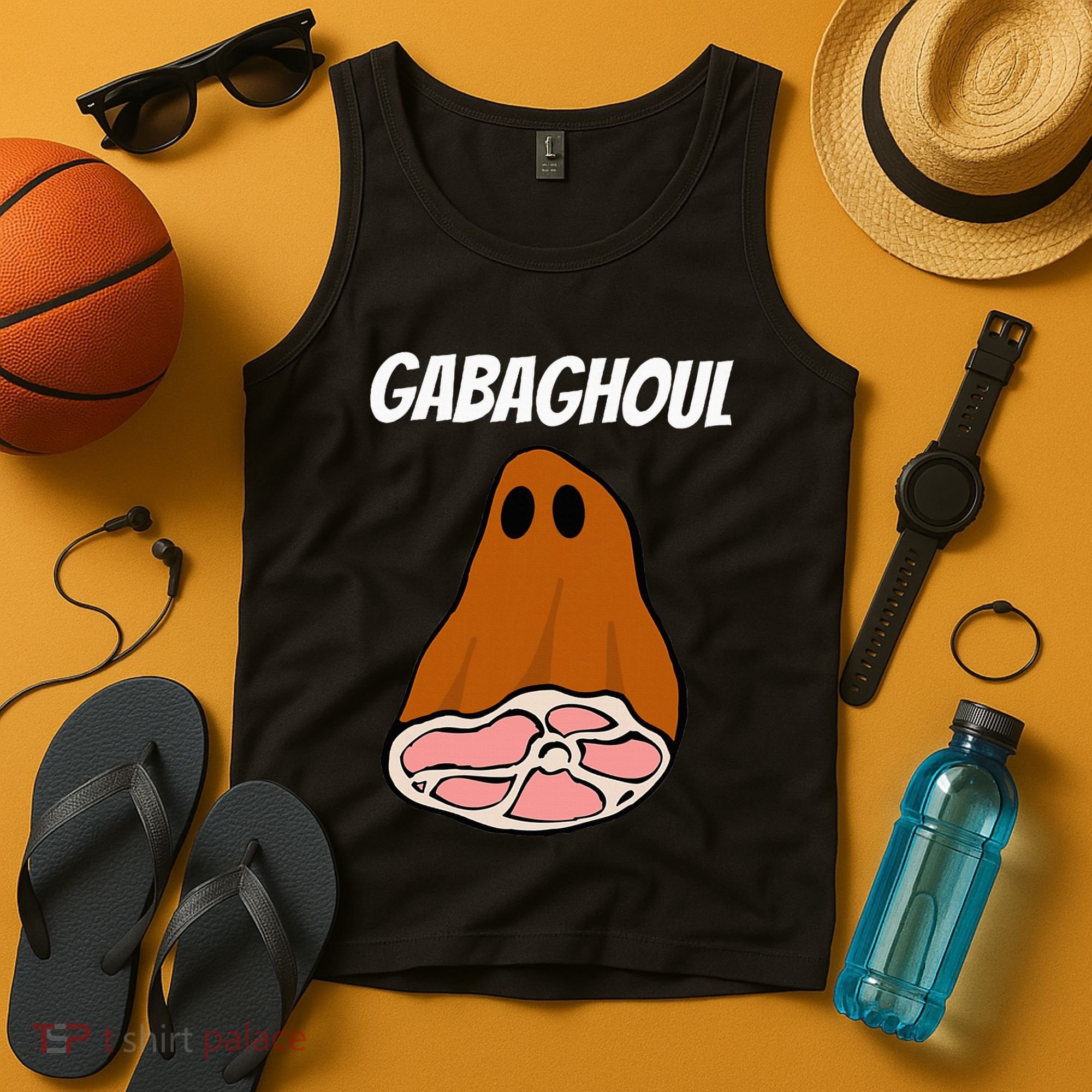 New Jersey Slang Halloween Dry Cured Meat Gabaghoul Gabagool Tank Top