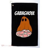 New Jersey Slang Halloween Dry Cured Meat Gabaghoul Gabagool Golf Towel thumb 0