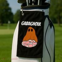 New Jersey Slang Halloween Dry Cured Meat Gabaghoul Gabagool Golf Towel thumb 2