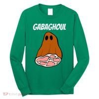 New Jersey Slang Halloween Dry Cured Meat Gabaghoul Gabagool Long Sleeve Shirt thumb 0