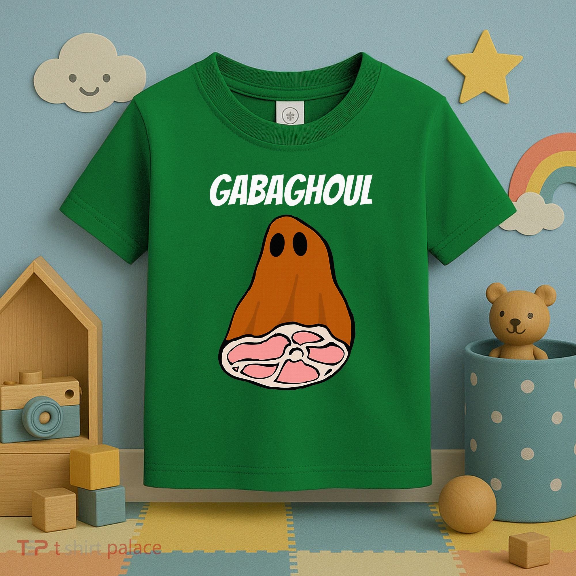New Jersey Slang Halloween Dry Cured Meat Gabaghoul Gabagool Toddler T-Shirt