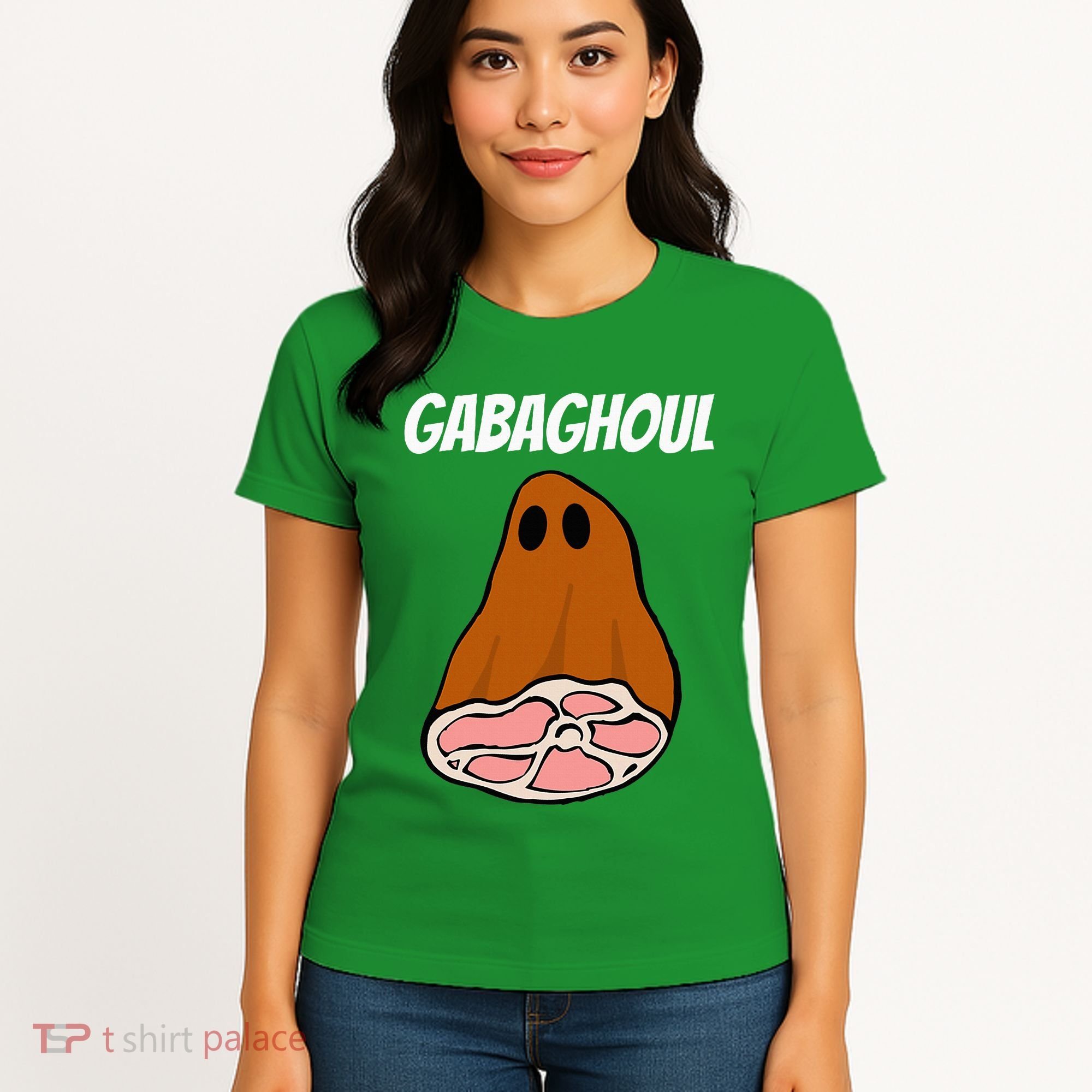 New Jersey Slang Halloween Dry Cured Meat Gabaghoul Gabagool Women's T-Shirt