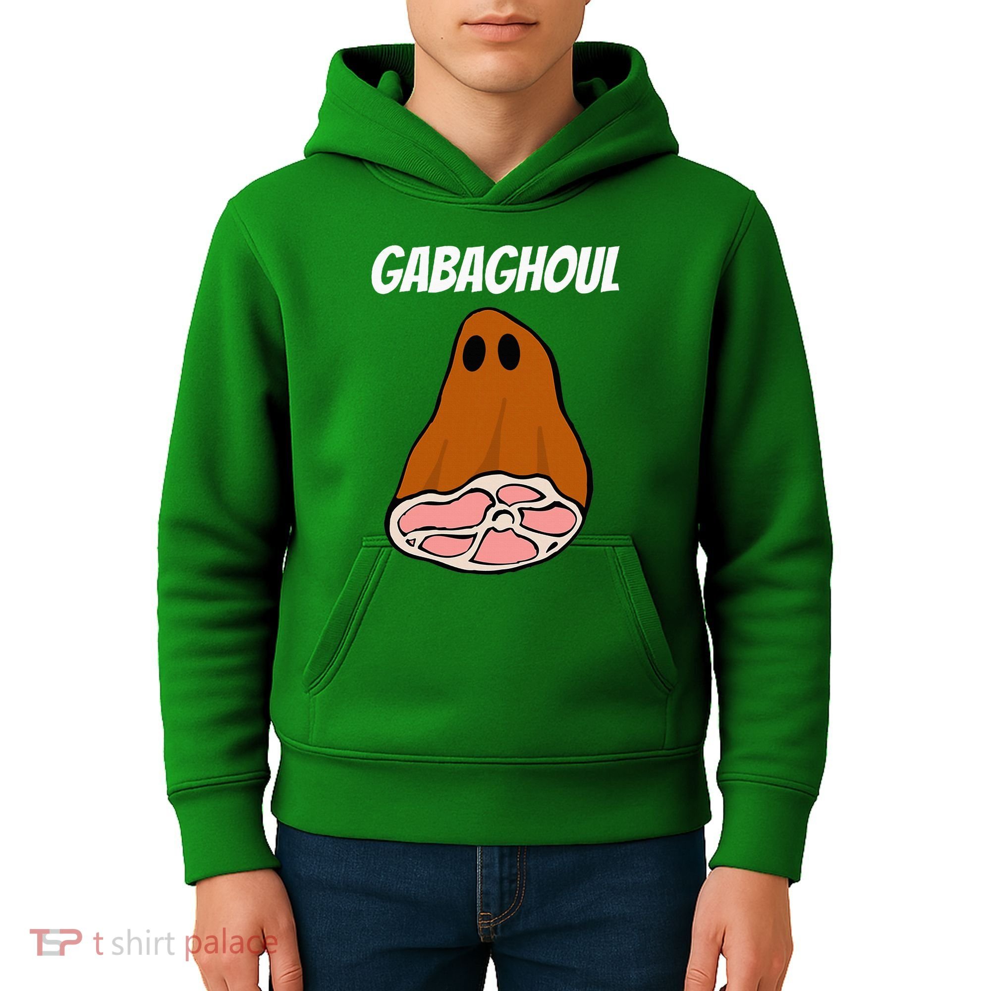New Jersey Slang Halloween Dry Cured Meat Gabaghoul Gabagool Kids Hoodie
