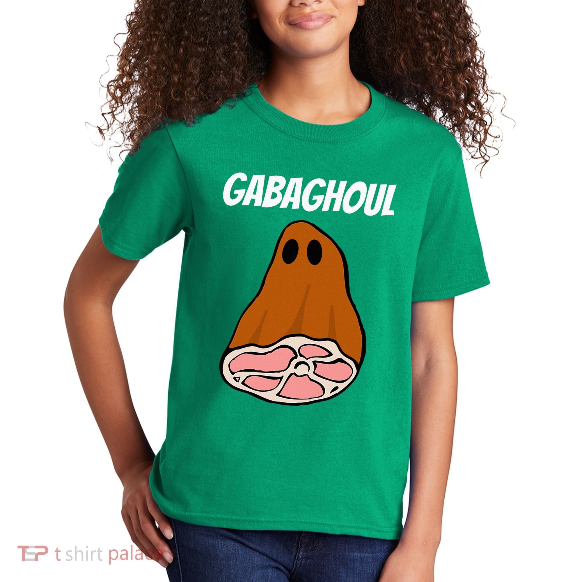 New Jersey Slang Halloween Dry Cured Meat Gabaghoul Gabagool Kids T-Shirt