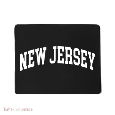 New Jersey Throwback Design Print Classic Mousepad