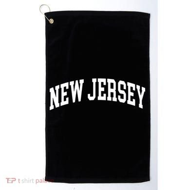 New Jersey Throwback Design Print Classic Golf Towel