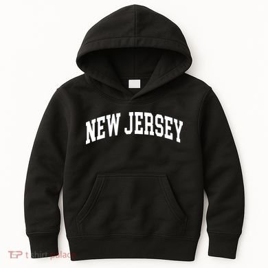 New Jersey Throwback Design Print Classic Kids Hoodie