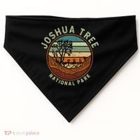 Nature Joshua Tree National Park Vacation USA-Made Doggie Bandana thumb 0