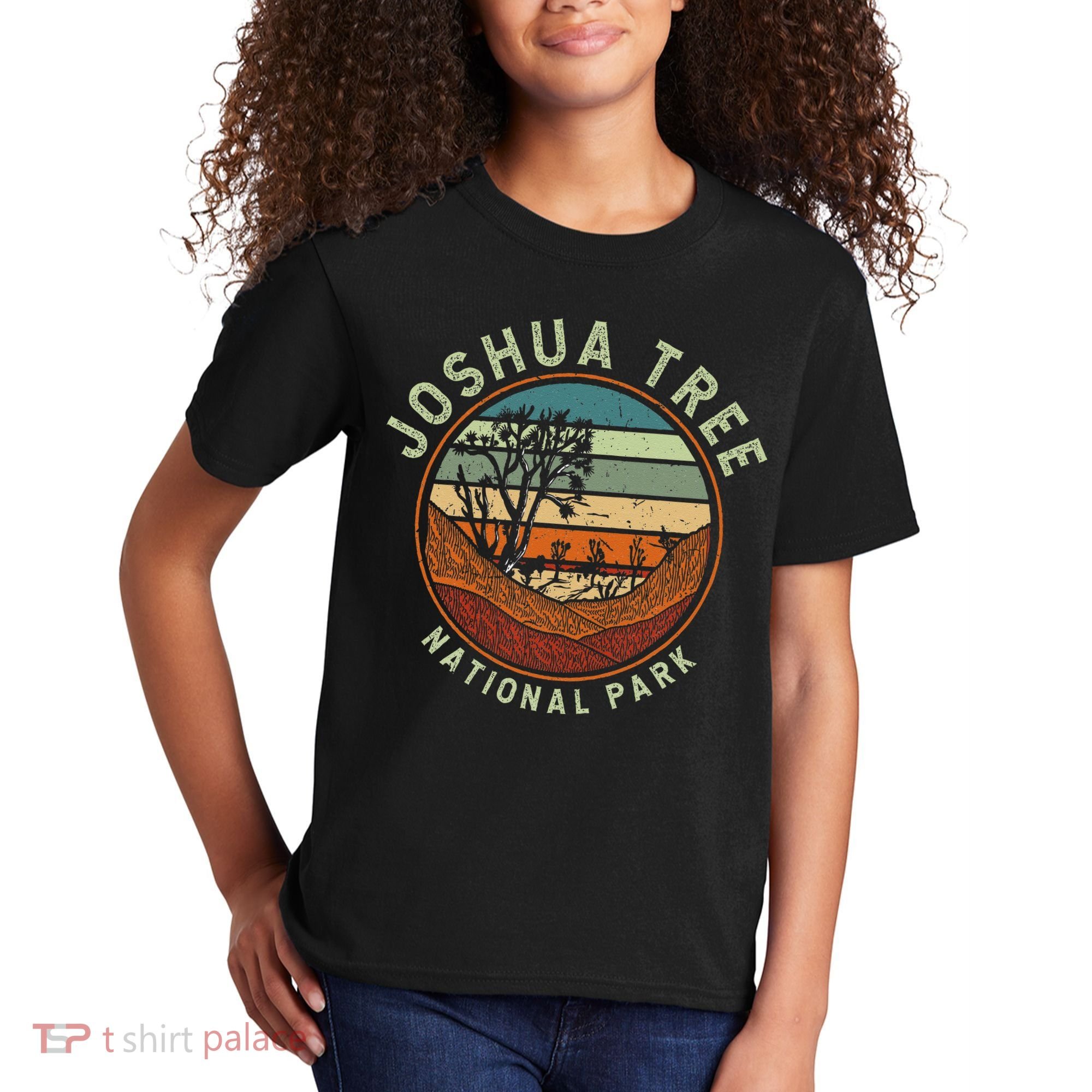 Nature Joshua Tree National Park Vacation Kids T-Shirt