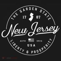 New Jersey Us State Travel Vacation Shirts Nj Usa Long Sleeve Shirt thumb 2