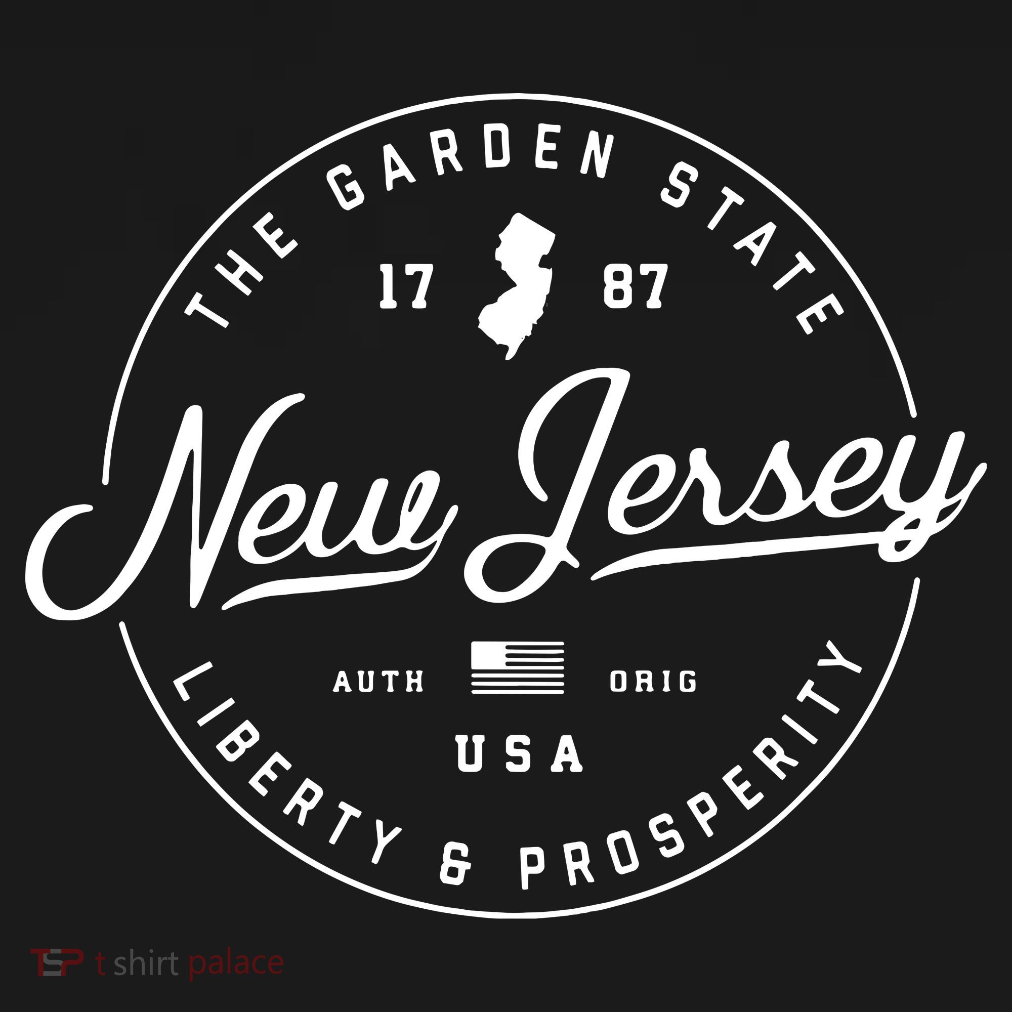 New Jersey Us State Travel Vacation Shirts Nj Usa Long Sleeve Shirt