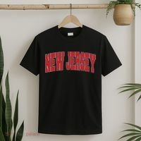 New Jersey Usa State Nj Varsity Style Vintage Sports T-Shirt thumb 2