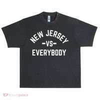 New Jersey Vs Everybody Urban Oversized Heavyweight T-Shirt thumb 0