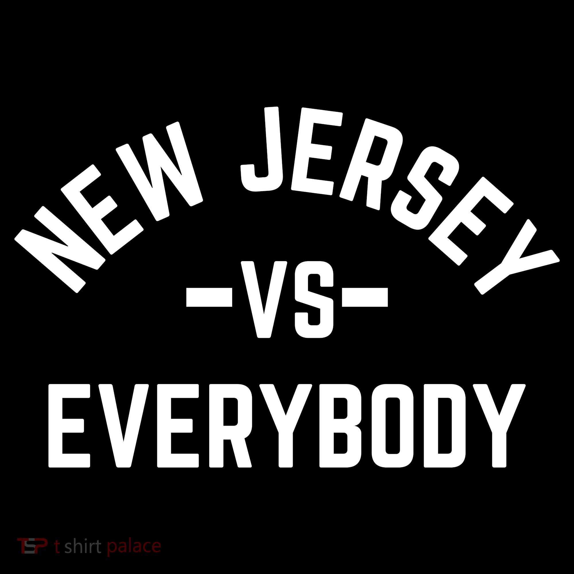 New Jersey Vs Everybody Ladies PosiCharge Competitor Racerback Tank