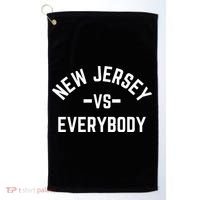 New Jersey Vs Everybody Golf Towel thumb 0