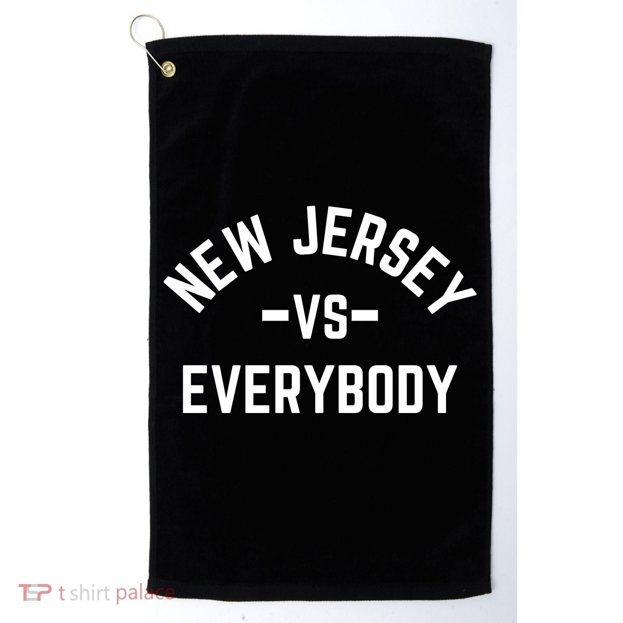 New Jersey Vs Everybody Golf Towel