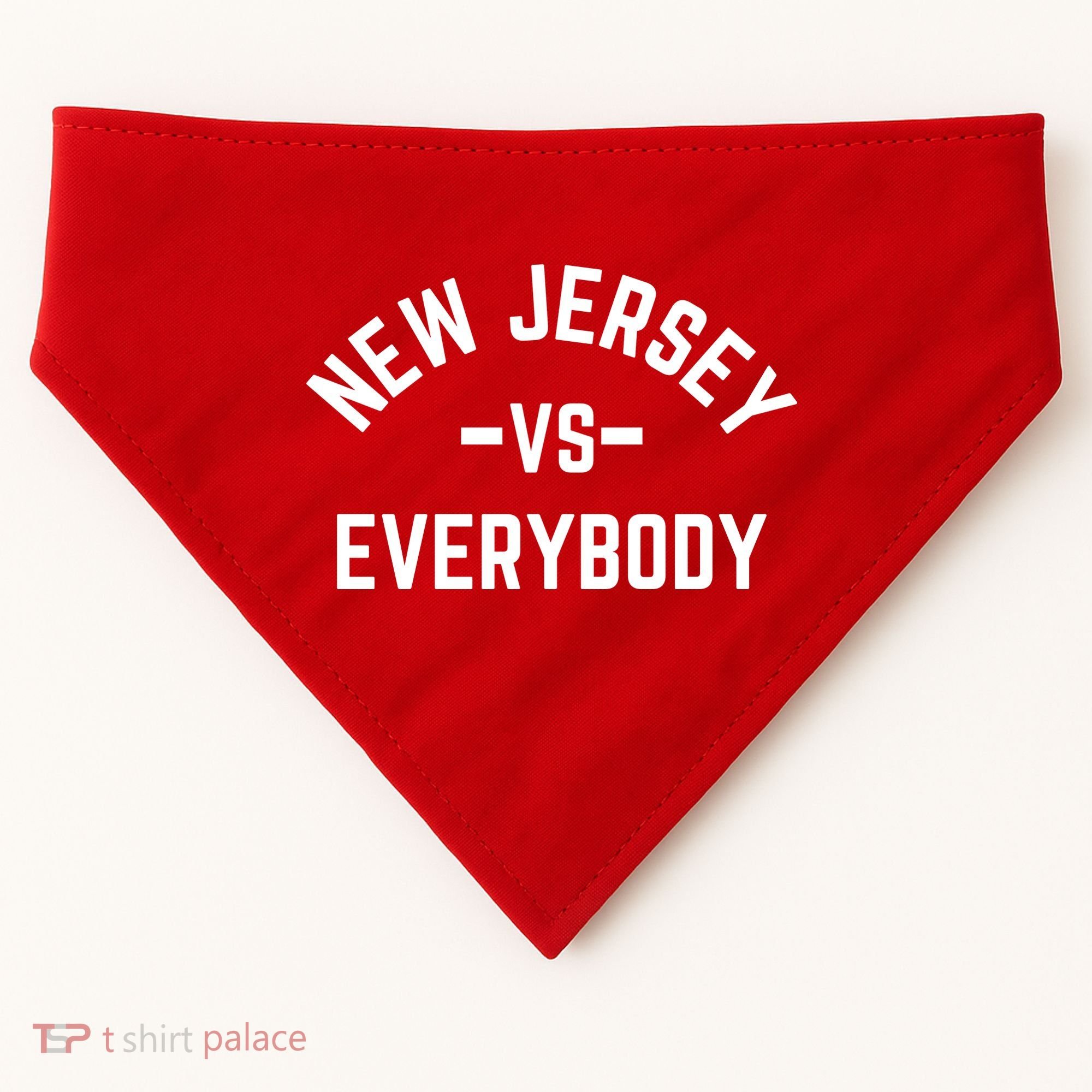 New Jersey Vs Everybody USA-Made Doggie Bandana