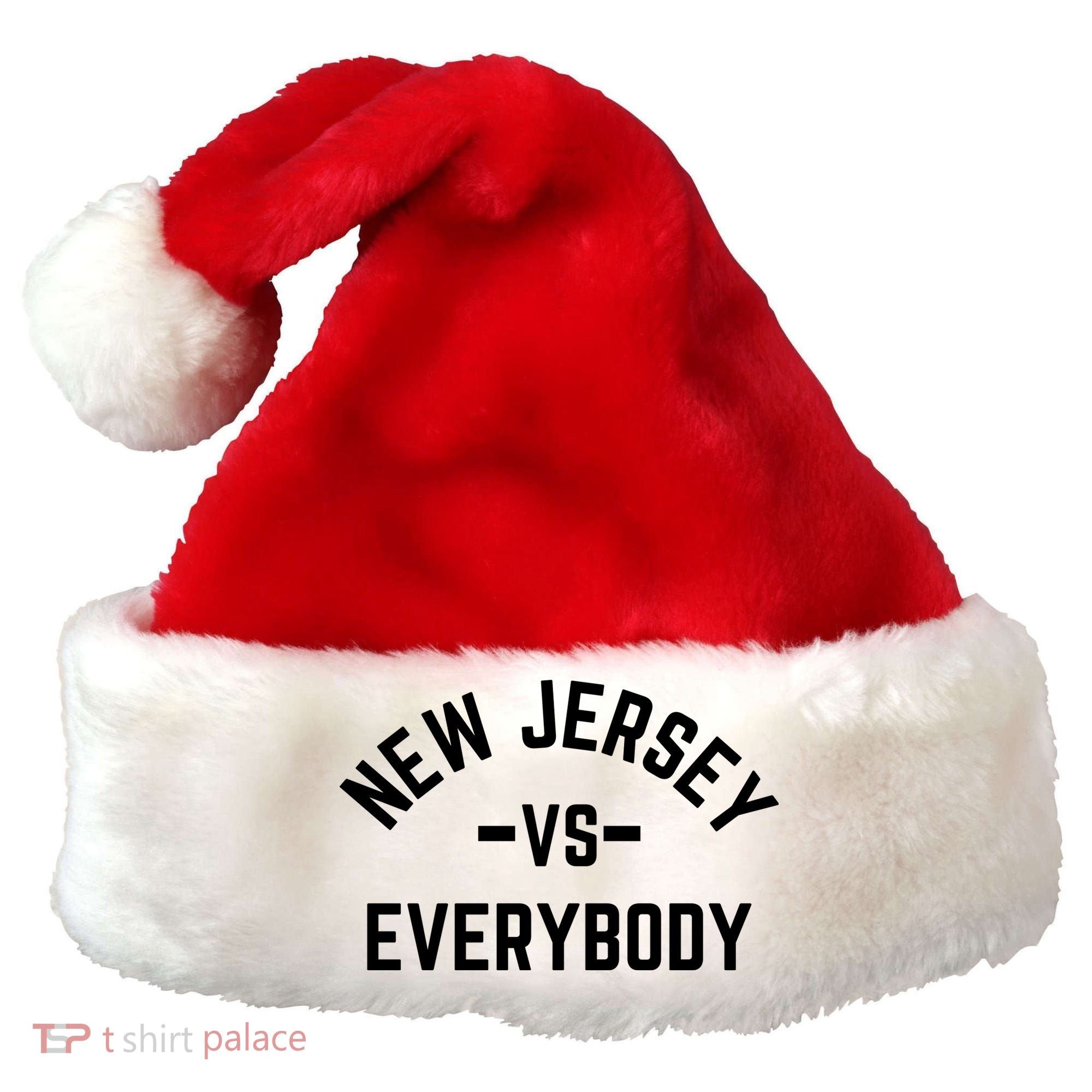 New Jersey Vs Everybody Santa Hat