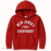 New Jersey Vs Everybody Kids Hoodie thumb 0