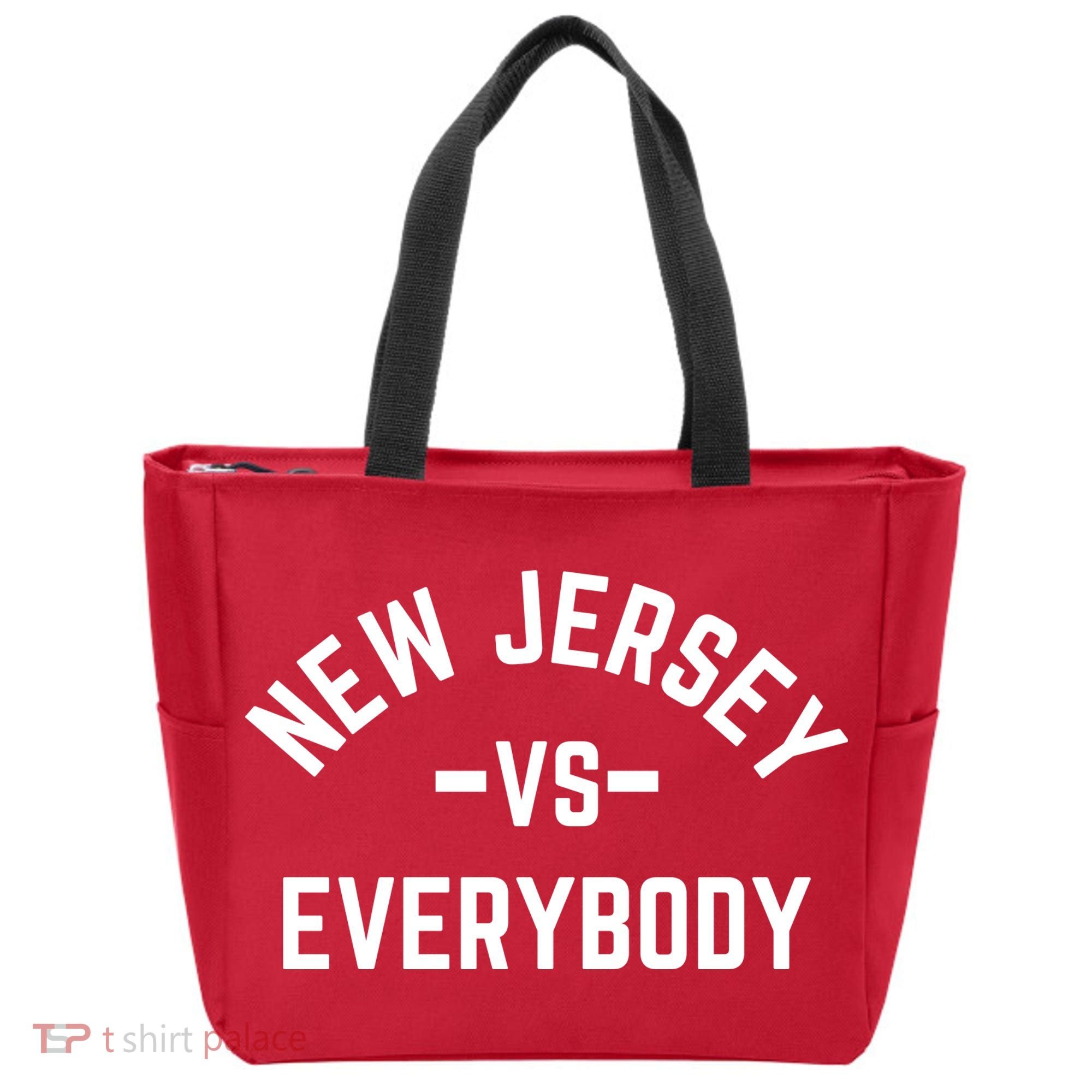 New Jersey Vs Everybody Tote Bag