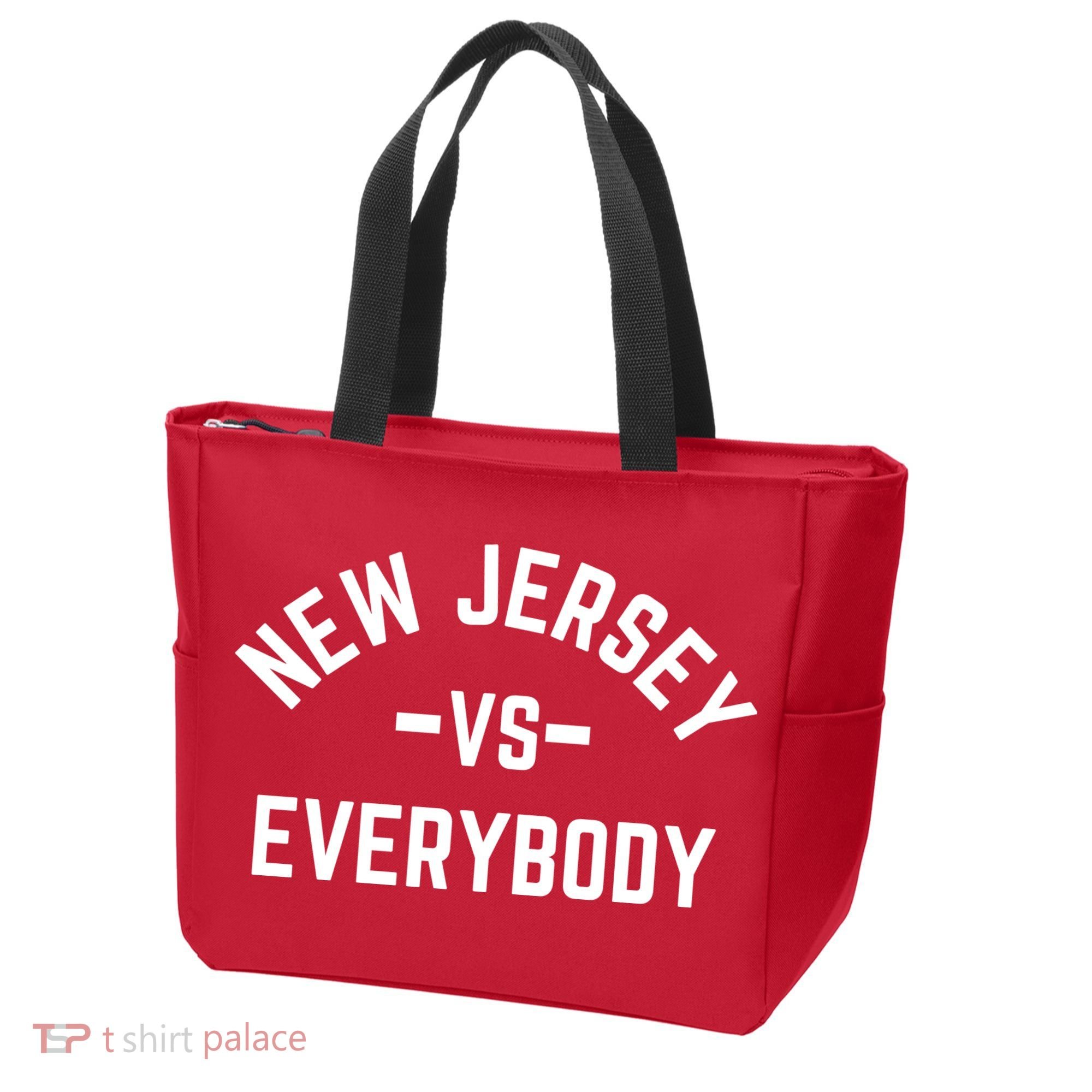 New Jersey Vs Everybody Tote Bag