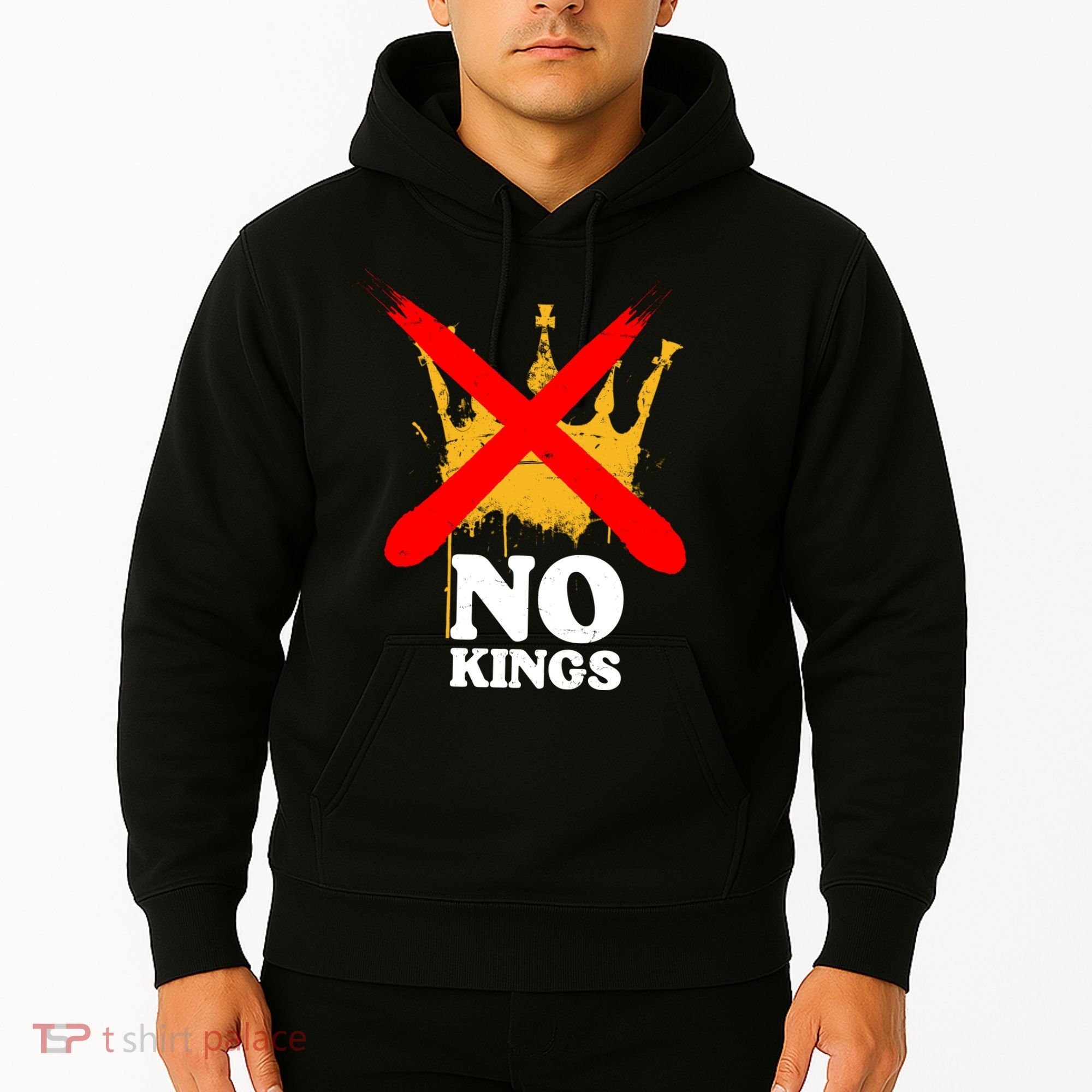 No King Anti-Trump Hoodie