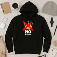 No King Anti-Trump Hoodie thumb 3