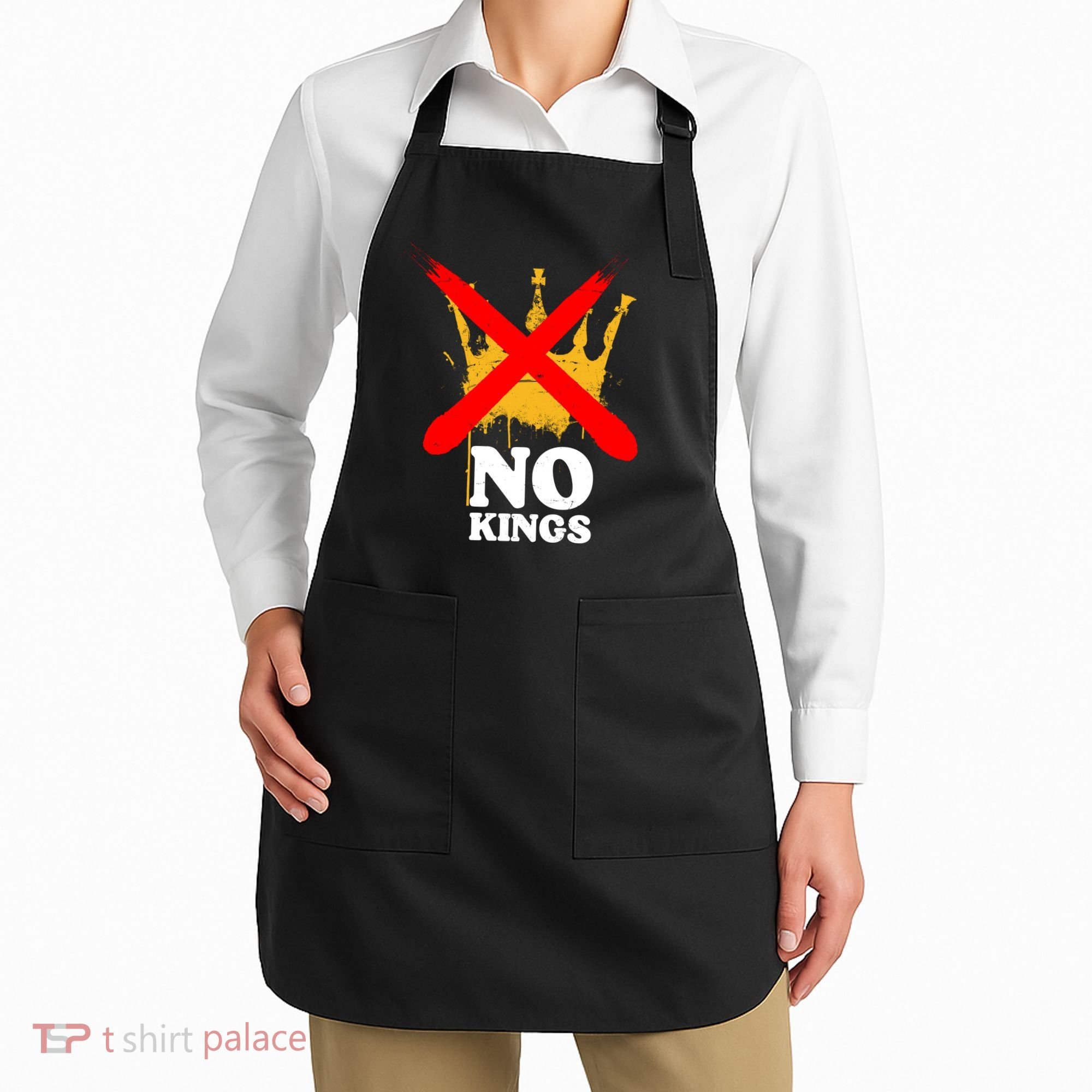 No King Anti-Trump Apron