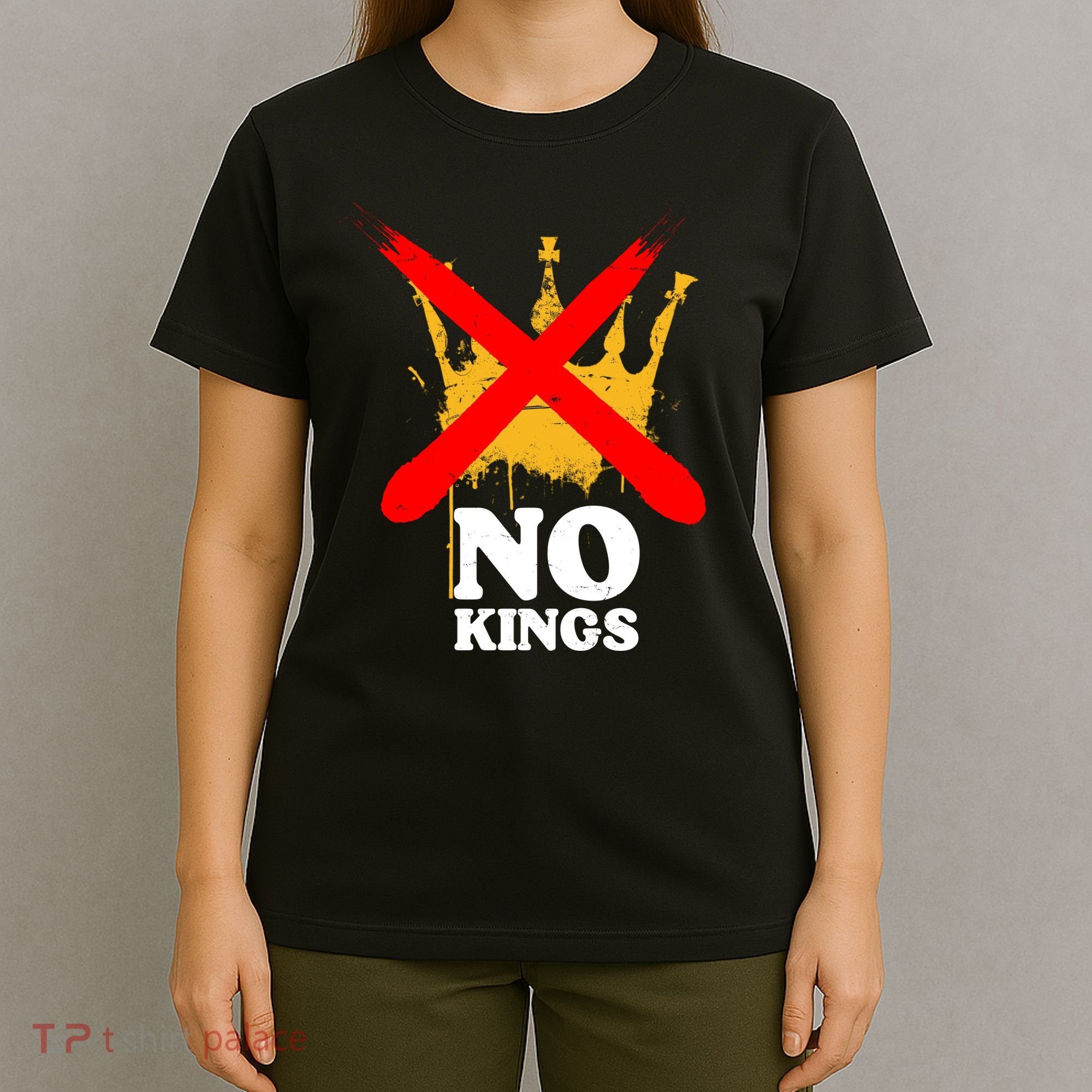 No King Anti-Trump T-Shirt