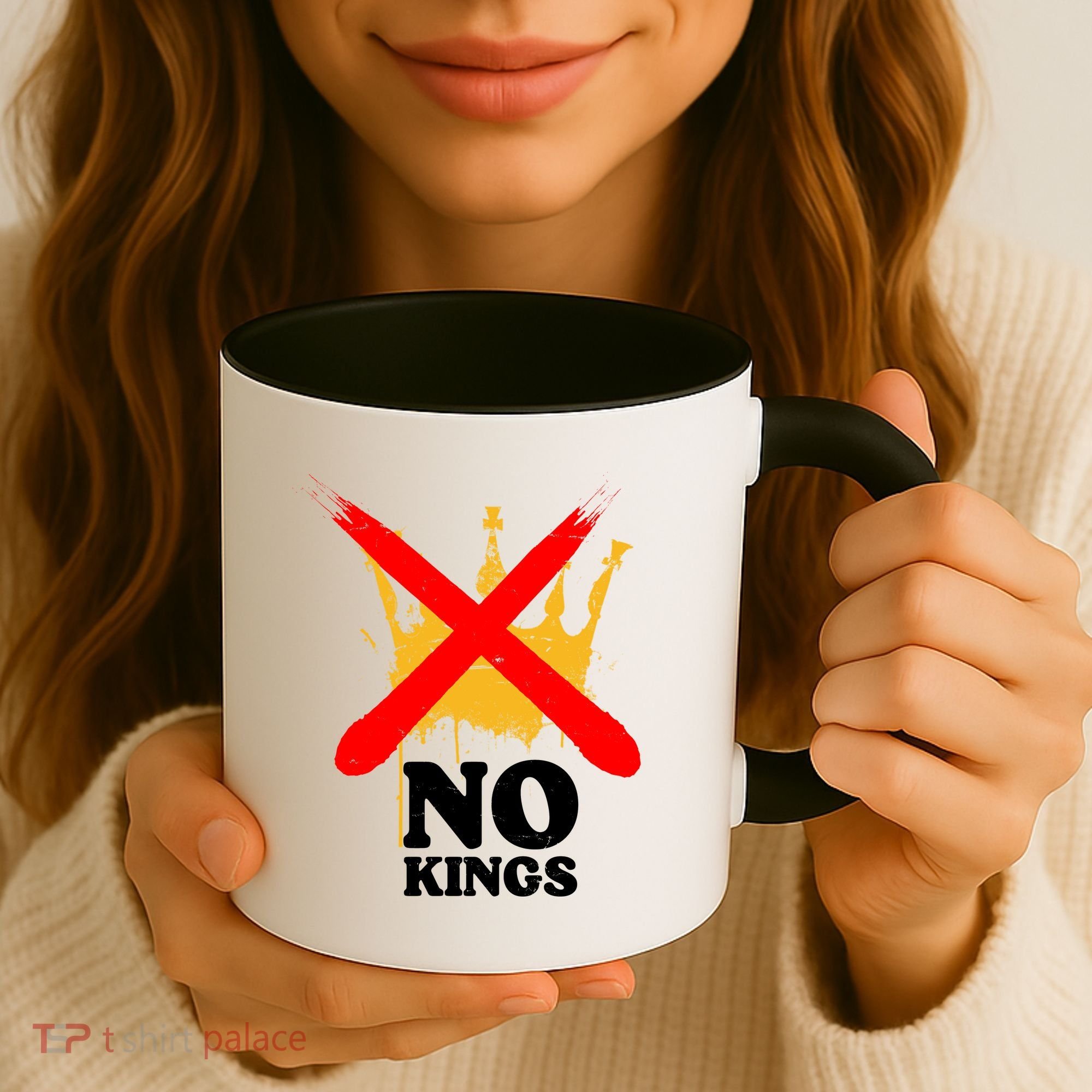 No King Anti-Trump Coffee Mug