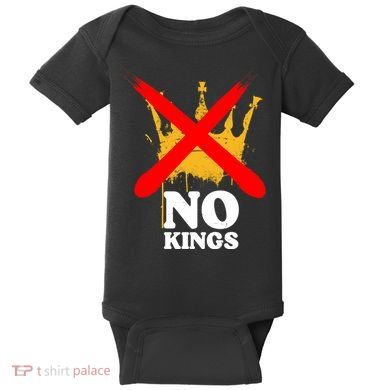 No King Anti-Trump Baby Bodysuit