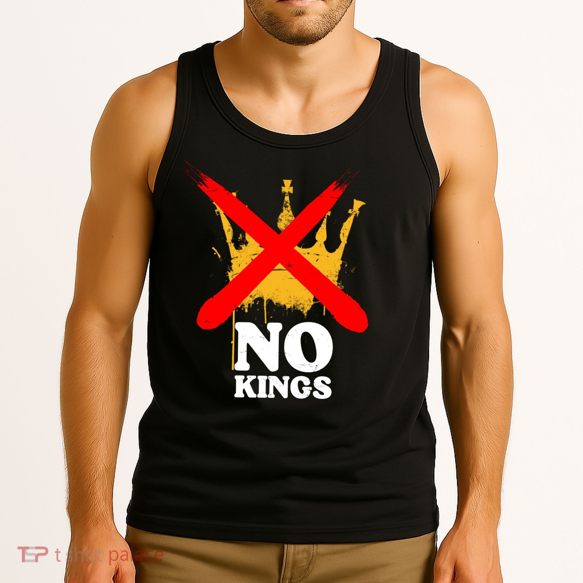 No King Anti-Trump Tank Top