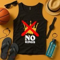 No King Anti-Trump Tank Top thumb 4