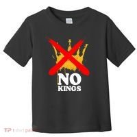 No King Anti-Trump Toddler T-Shirt thumb 0