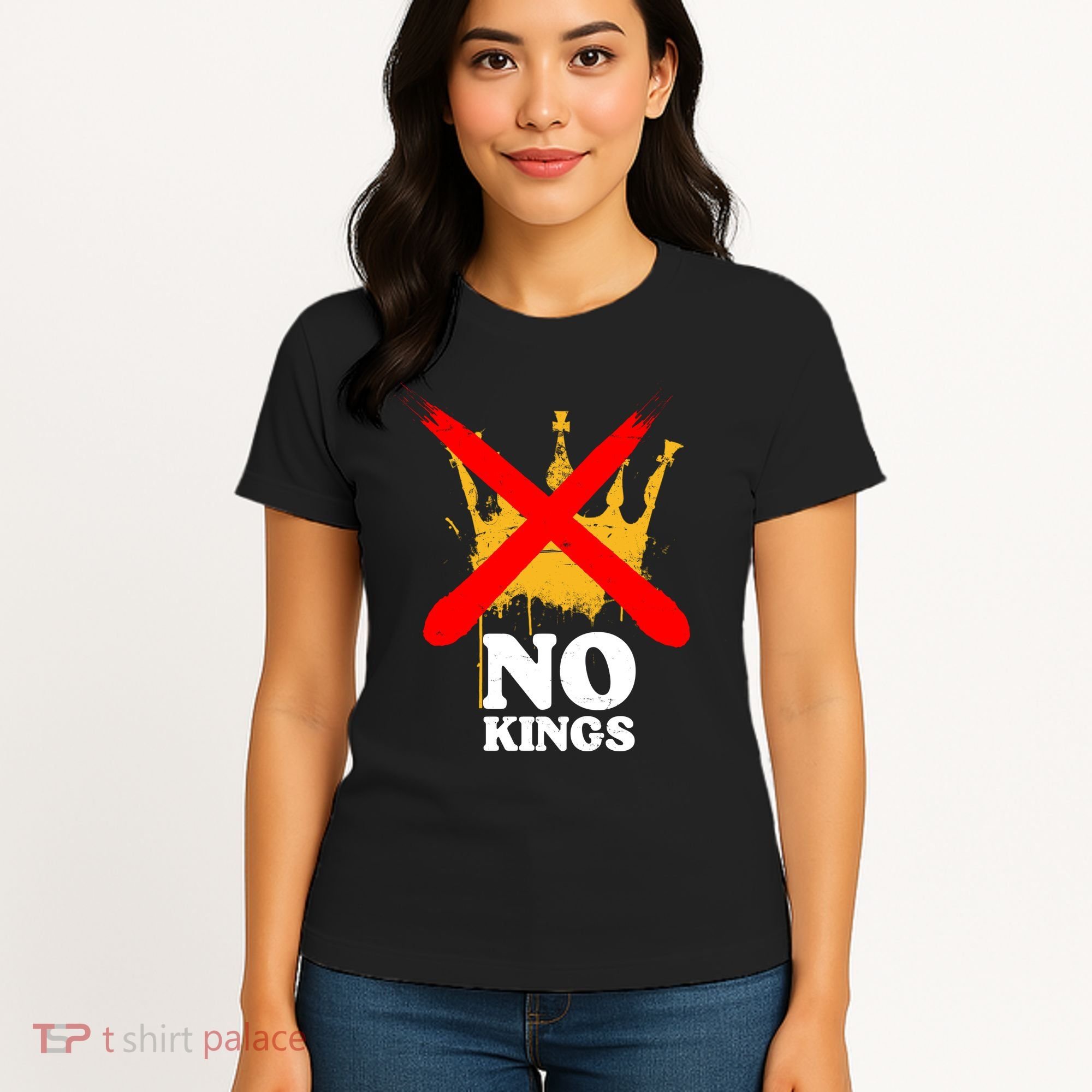 No King Anti-Trump Women's T-Shirt