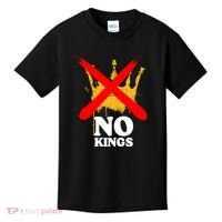 No King Anti-Trump Kids T-Shirt thumb 0