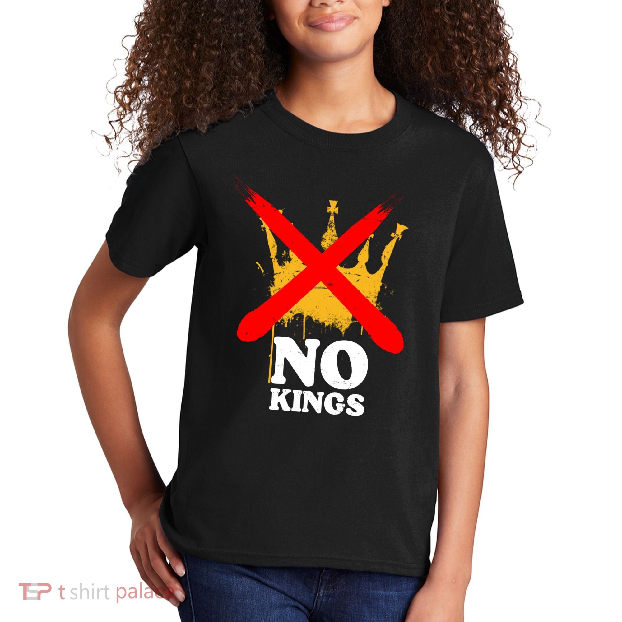 No King Anti-Trump Kids T-Shirt