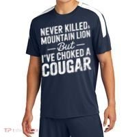 Never Killed A Mountain Lion But I've Choked A Cougar  Sport-Tek Competitor United Soccer Jersey thumb 0