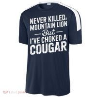 Never Killed A Mountain Lion But I've Choked A Cougar  Sport-Tek Competitor United Soccer Jersey thumb 2