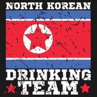 North Korean Drinking Team Funny North Korea Flag Beer Women's Hoodie thumb 2
